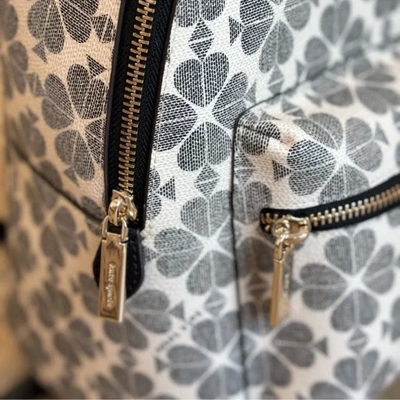 Kate Spade Spade Flower Medium Backpack Signature
Logo Black Multi NWT - Picture 10 of 17